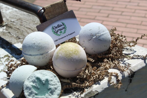 Bellas Grace CBD Bath Bomb Set