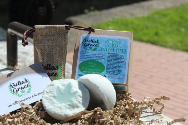 Bellas Grace CBD Bath Bomb Revive