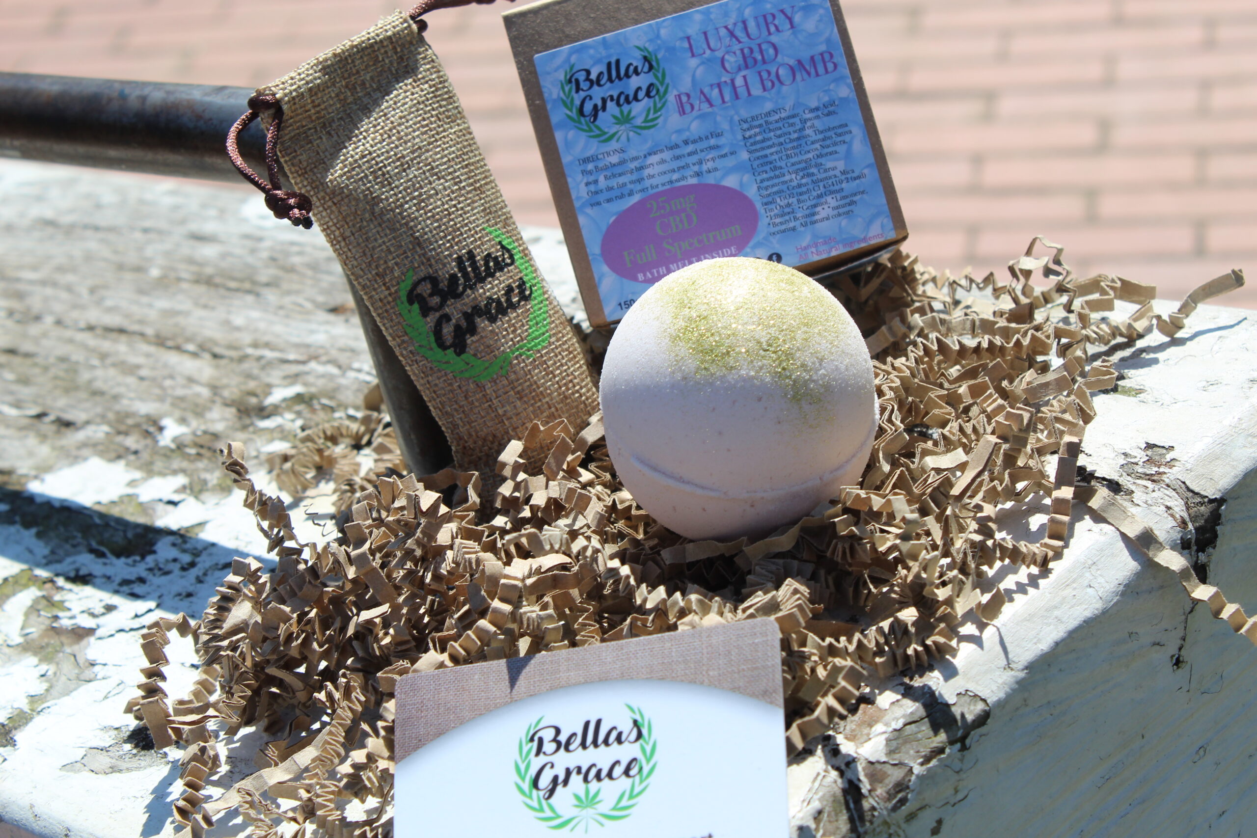 Bellas Grace CBD Bath Bomb Luxury